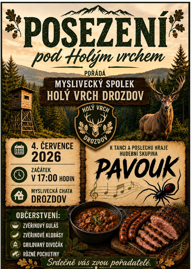 Posezení MS Holý Vrch Drozdov 2026